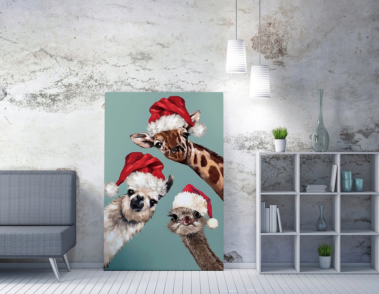 Tablou decorativ, WY265, 70 x 100 cm, Multicolor - imagine 4